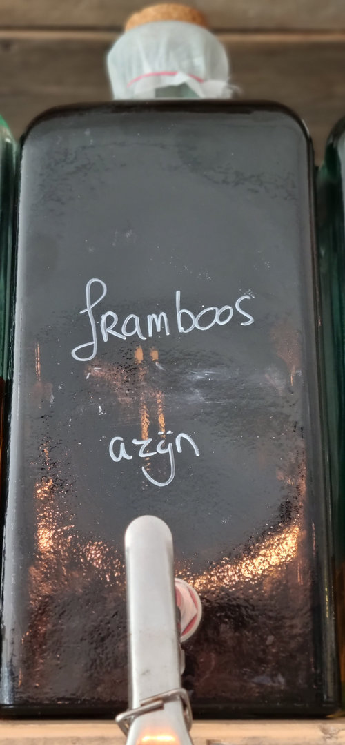 Framboos azijn
